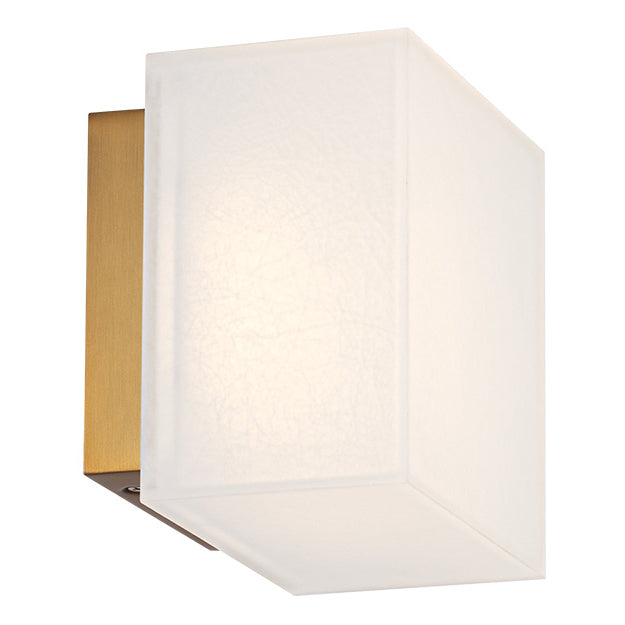 Aged Brass Moxee Wall Sconce by WAC Lighting