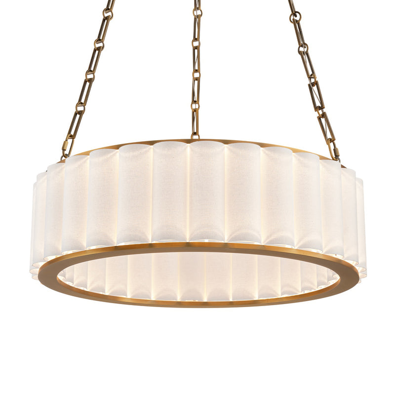Aged Brass Poplin Chandelier by Modern Forms