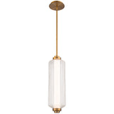Aged Brass Portos 4CCT LED Pendant by WAC Lighting