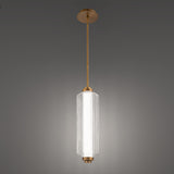 Aged Brass Portos 4CCT LED Pendant by WAC Lighting