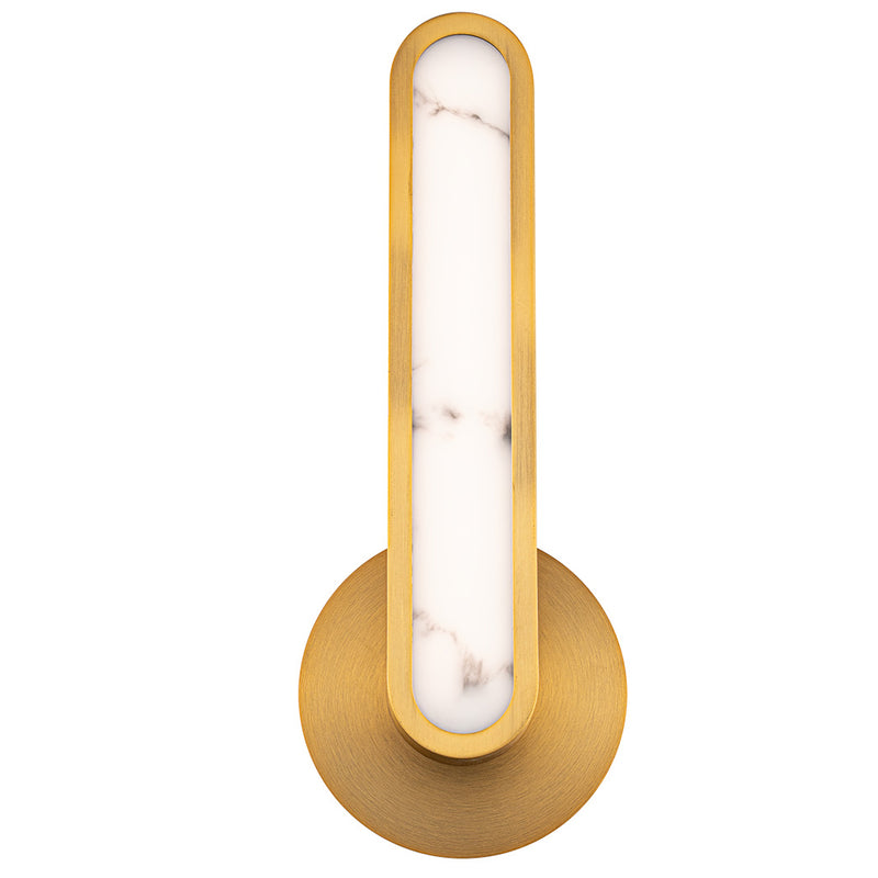 Aged Brass Serena Wall Sconce by WAC Lighting