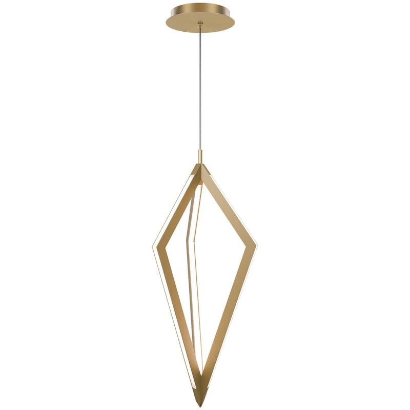 Aged Brass Tribeca 4CCT LED Pendant by WAC Lighting