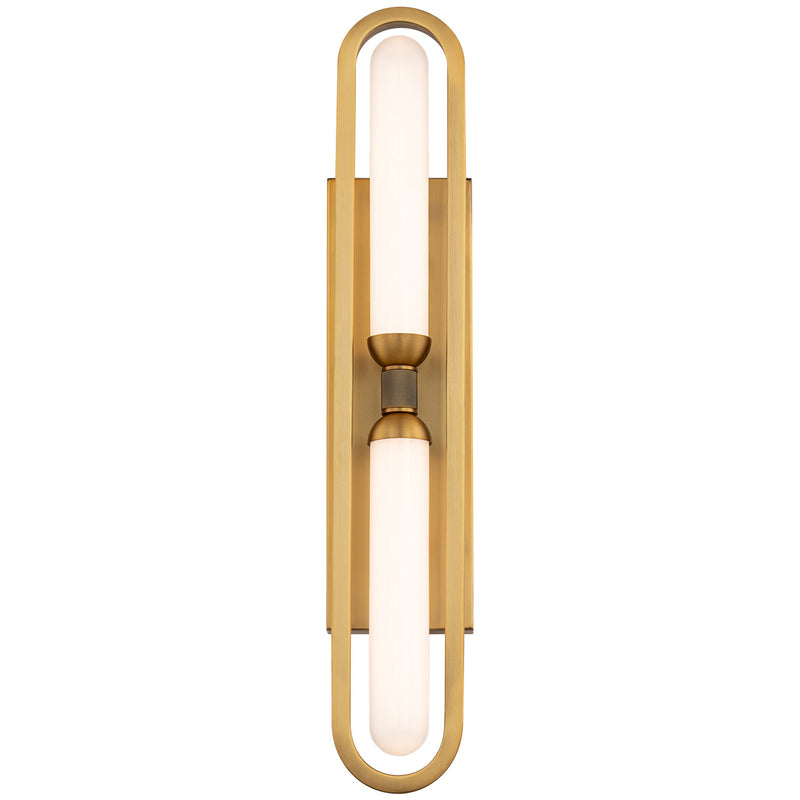 Aged Brass Whitt 4CCT Wall Sconce by Modern Forms
