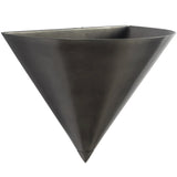 Aged Steel 8inch Versus Wall Sconce by Alora Lighting