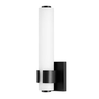 Aiden Medium LED Sconce - Black - by Hinkley