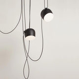 Aim Pendant Light By Flos, Size: Small, Finish: Black, Number Of Heads: 2,  ,  | Casa Di Luce Lighting