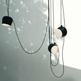 Aim Pendant Light By Flos, Size: Small, Finish: Black, Number Of Heads: 3,  ,  | Casa Di Luce Lighting