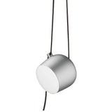 Aim Plug-In Pendant Light Medium Light Silver Anodized By Flos