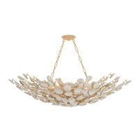 Aimi Linear Suspension in Vintage Gold Leaf by Corbett