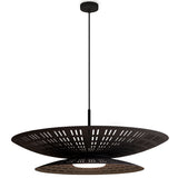 Air Chandelier Medium Black By Contardi