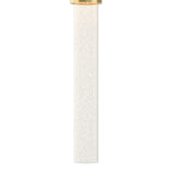 Airis Mini Pendant Large in Modern Brass by Hubbardton Forge