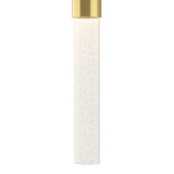 Airis Mini Pendant Small in Modern Brass by Hubbardton Forge