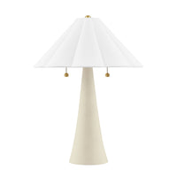 Alana Table Lamp - Aged Brass