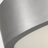 Albee Flush Mount Large Brushed Nickel By Generation Lighitng - Detailed View1