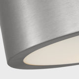 Albee Flush Mount Small Brushed Nickel By Generation Lighitng - Detailed View