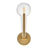 Alchemy Medium Single Light Sconce - Lacquered Brass - by Hinkley