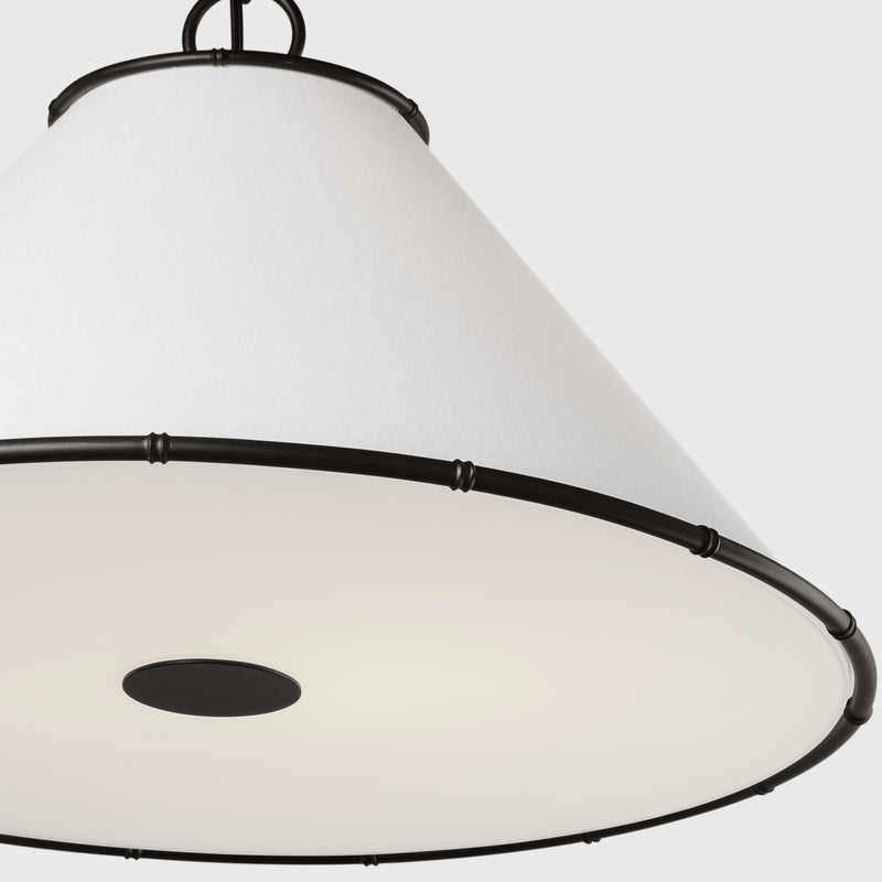 Aldric Pendant Large Aged Iron By Visual Comfort Studio  - Detailed View2