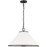 Aldric Pendant Large Aged Iron By Visual Comfort Studio 