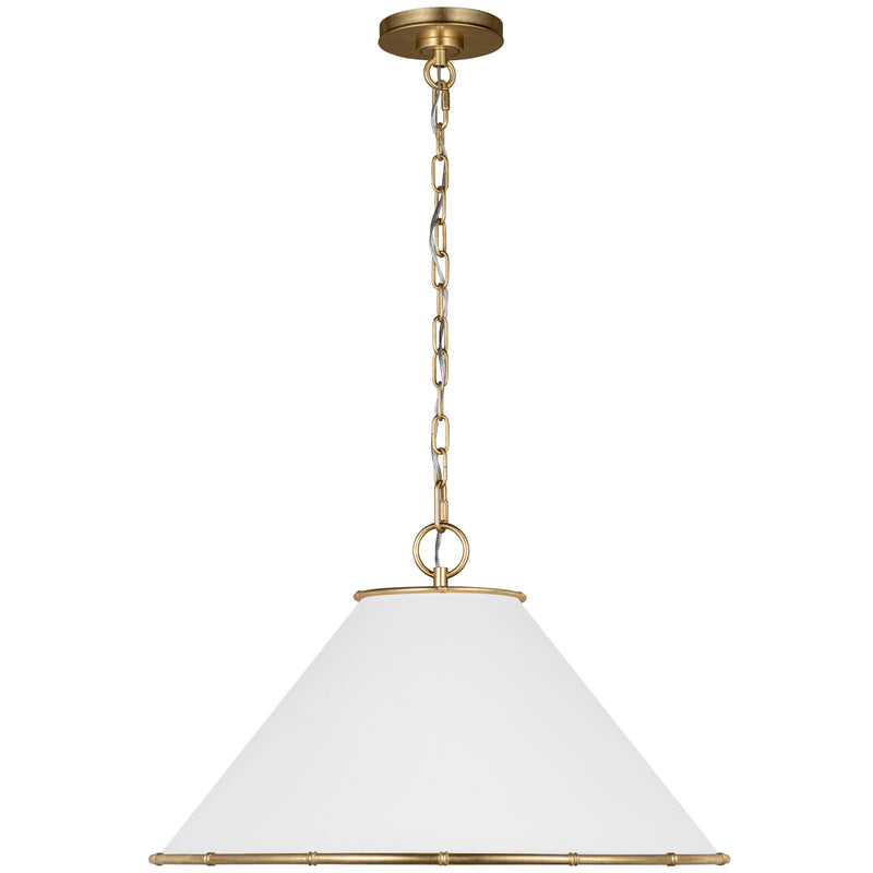 Aldric Pendant Large Gild By Visual Comfort Studio - Side View