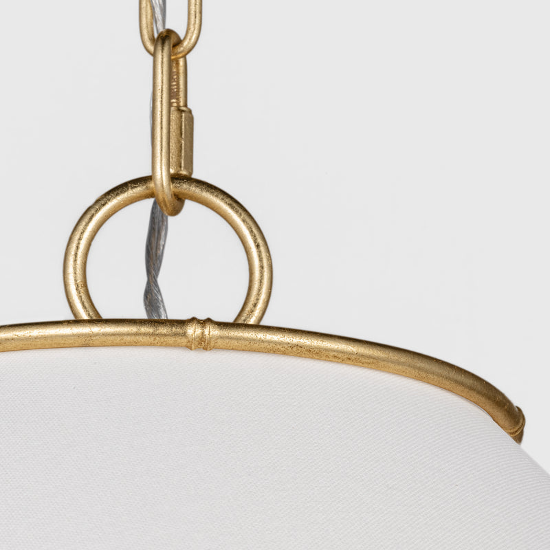 Aldric Pendant Medium Gild By Visual Comfort Studio - Detailed View2