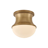 Aldrich Flush Mount - Patina Brass by Hudson Valley