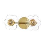 Alexa Bath and Vanity Light - Aged Brass