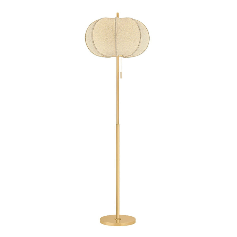 Alexandra Floor Lamp - Aged Brass