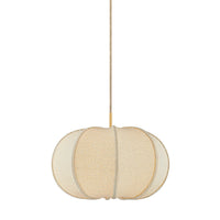 Alexandra Pendant - Aged Brass