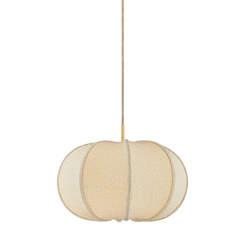 Alexandra Pendant - Aged Brass