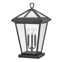 Alford Place Large Pier Mount Lantern - Museum Black - by Hinkley