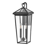 Alford Place Medium Tall Wall Mount Lantern - Museum Black - by Hinkley