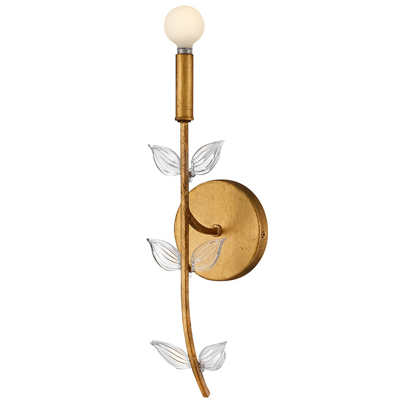 Aliso Medium Single Light Sconce - Distressed Brass - by Hinkley