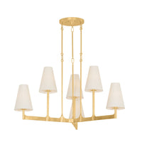 Allaben Chandelier - 6-Light by Hudson Valley