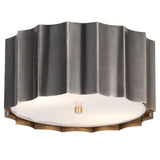 Allegra Flush Mount Gunmetal Gold By Maxim Lighting