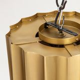 Allegra Flush Mount Weathered Brass By Maxim Lighting - Detailed View