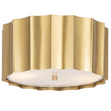 Allegra Flush Mount Weathered Brass By Maxim Lighting 
