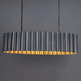 Allegra Linear Suspension Gunmetal / Gold by Maxim Lighting
