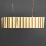 Allegra Linear Suspension Weathered Brass by Maxim Lighting