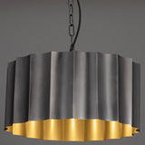 Allegra Pendant Light Large Gunmetal Gold By Maxim Lighting - Front View2