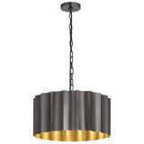 Allegra Pendant Light Large Gunmetal Gold By Maxim Lighting 