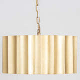 Allegra Pendant Light Large Weathered Brass By Maxim Lighting - Front View1