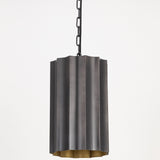 Allegra Pendant Light Small Gunmetal Gold By Maxim Lighting - Front View1
