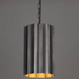 Allegra Pendant Light Small Gunmetal Gold By Maxim Lighting - Front View2