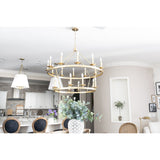 Allendale 2-Tier Chandelier by Hudson Valley