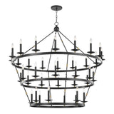 Allendale 3-Tier Chandelier - Aged Old Bronze by Hudson Valley