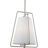 Allis Pendant — 15", Brushed Nickel