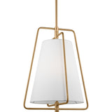 Allis Pendant — 15", Satin Brass