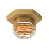 Allumettes 1-Light LED Flush Mount by ET2 - Gold