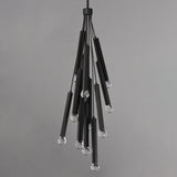 Allumettes LED Pendant by ET2 - 12-Light, Black