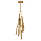 Allumettes LED Pendant by ET2 - 12-Light, Gold